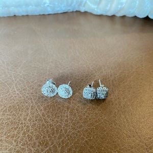 Real diamond earrings from Macy’s